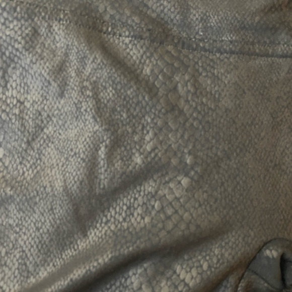 SPANX Black Leggings with Textured Detail - Picture 2 of 4